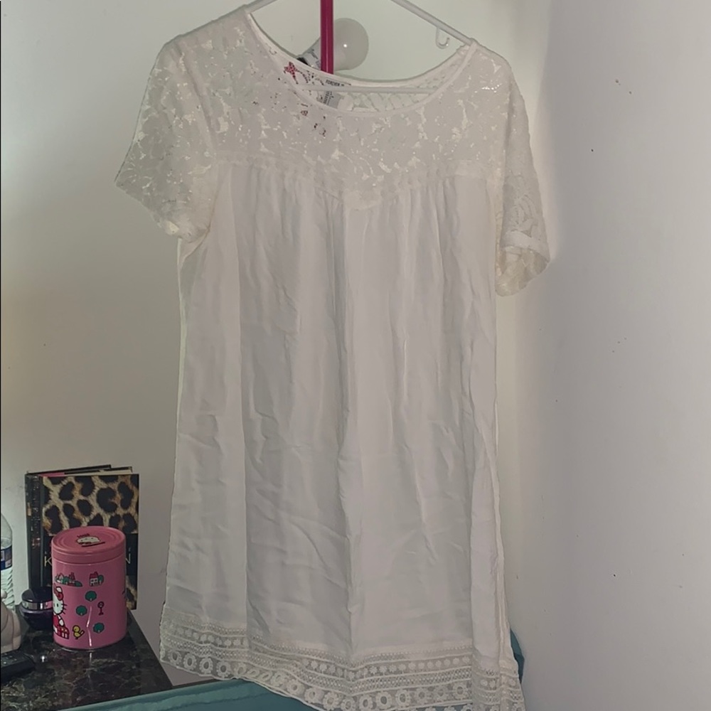 Forever 21 Lace & Embroidered Dress